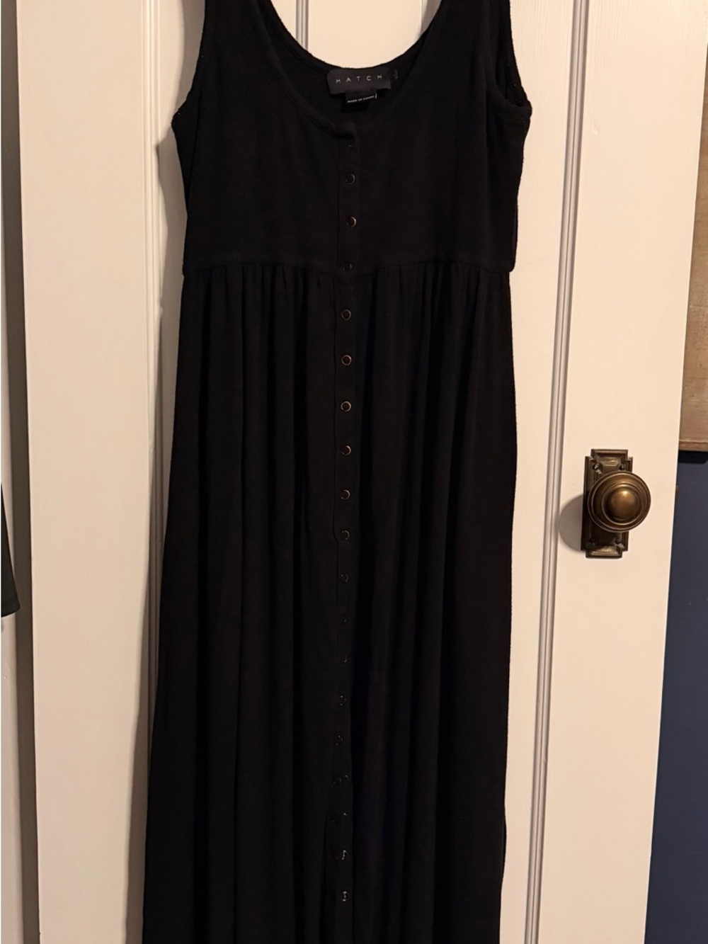 HATCH The Softest Rib Nursing Tank Dress